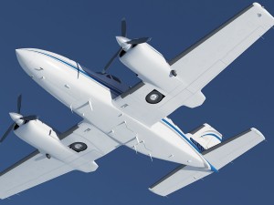 cessna 421 golden eagle 3D Модель