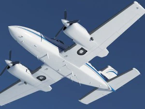 cessna 421 golden eagle 3D Model