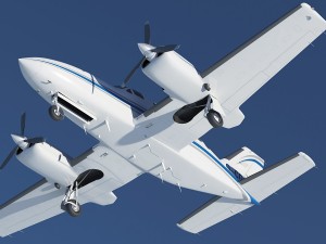 cessna 421 golden eagle 3D Модель