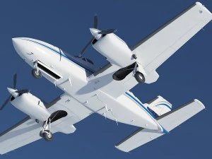cessna 421 golden eagle 3D Model