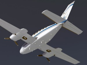 cessna 421 golden eagle 3D Модель