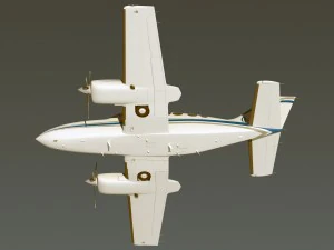 cessna 421 golden eagle 3D Model