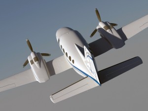 cessna 421 golden eagle 3D Модель