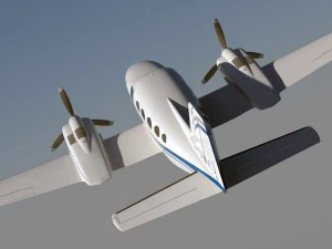 cessna 421 golden eagle 3D Model