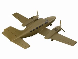 cessna 421 golden eagle 3D Model