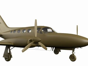 cessna 421 golden eagle 3D Model