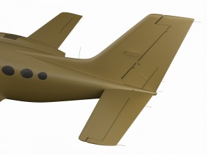 cessna 421 golden eagle 3D Модель