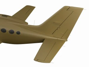 cessna 421 golden eagle 3D Model