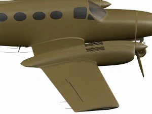 cessna 421 golden eagle 3D Model
