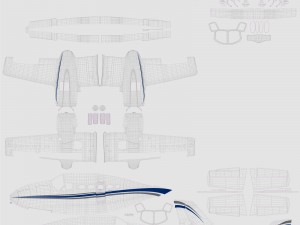 cessna 421 golden eagle 3D Модель
