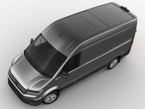 vw crafter ii 2017 l1h2 panel van 3D 모델