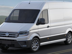 vw crafter ii 2017 l1h2 panel van 3D 모델
