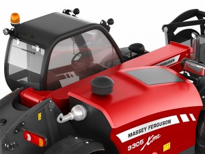 massey ferguson 9305 xtra telehandler Modelo 3D