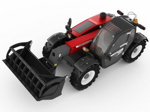 massey ferguson 9305 xtra telehandler Modelo 3D
