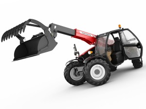 massey ferguson 9305 xtra telehandler Modelo 3D