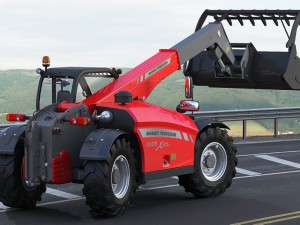 massey ferguson 9305 xtra telehandler Modelo 3D