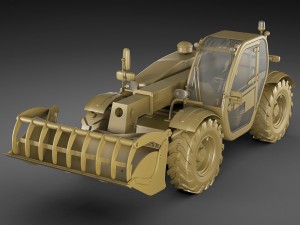 massey ferguson 9305 xtra telehandler Modelo 3D