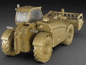 massey ferguson 9305 xtra telehandler Modelo 3D