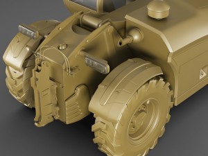 massey ferguson 9305 xtra telehandler Modelo 3D