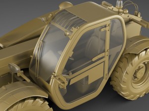 massey ferguson 9305 xtra telehandler Modelo 3D
