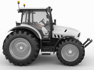 nitro tractor Model 3D