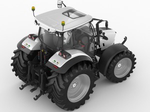 nitro tractor Model 3D