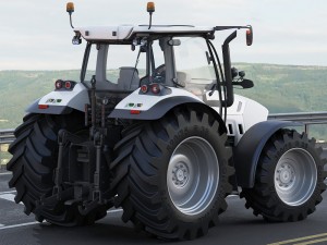 nitro tractor Model 3D
