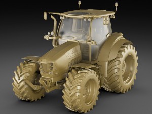nitro tractor Model 3D