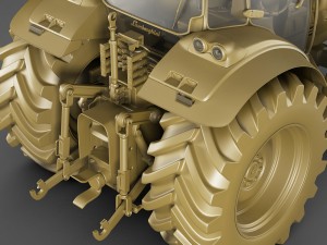 nitro tractor Model 3D