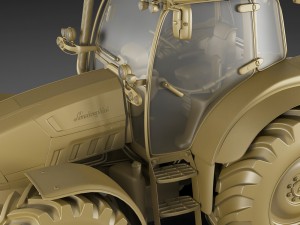 nitro tractor Model 3D