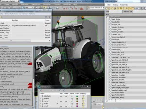 nitro tractor 3D Model