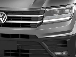 vw crafter ii 2017 l3h2 panel van 3D Model