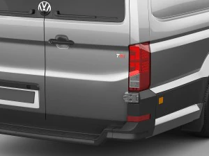 vw crafter ii 2017 l3h2 panel van 3D Model
