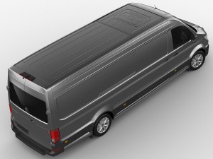vw crafter ii 2017 l3h2 panel van 3D Model