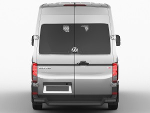 vw crafter ii 2017 l3h2 panel van 3D Model
