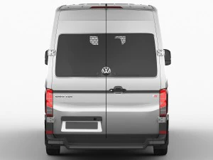 vw crafter ii 2017 l3h2 panel van 3D Model