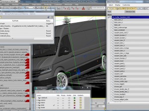 vw crafter ii 2017 l3h2 panel van 3D Model