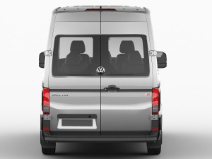 vw crafter ii 2017 l1h2 bus Model 3D