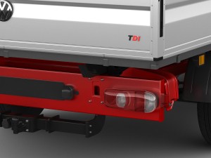 vw crafter 2017 double cab pickup 3D मॉडल