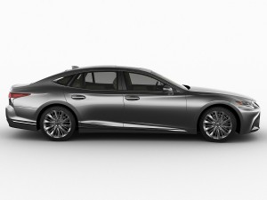 lexus ls500 2018 3D Модель