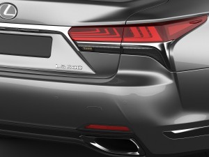 lexus ls500 2018 3D Модель