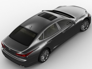lexus ls500 2018 3D Модель