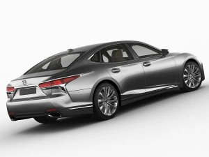lexus ls500 2018 3D Model
