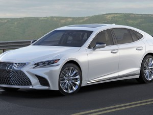 lexus ls500 2018 3D Модель