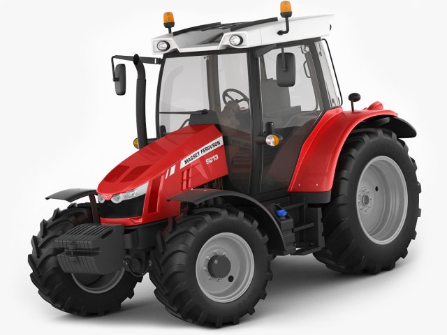 massey ferguson 5600 series tracor Modelo 3D .c4d .max .obj .3ds .fbx .stl .blend 