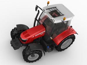 massey ferguson 5600 series tracor Modelo 3D