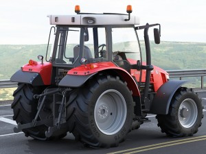 massey ferguson 5600 series tracor Modelo 3D