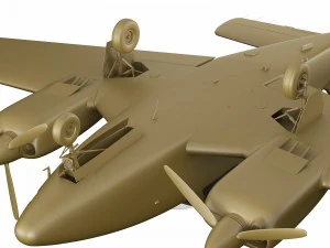 beechcraft baron g58 3D Model