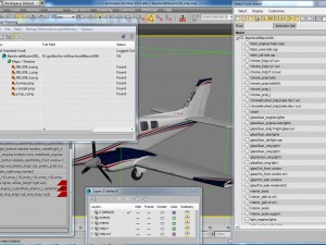 beechcraft baron g58 3D-Modell
