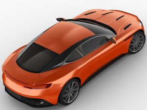 aston martin db11 Modello 3D
